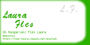 laura fles business card